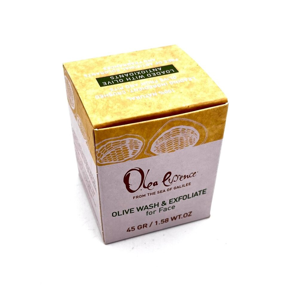 Olea Essense From the Sea of Galilee Olive Wash & Exfoliate for Face, Imported